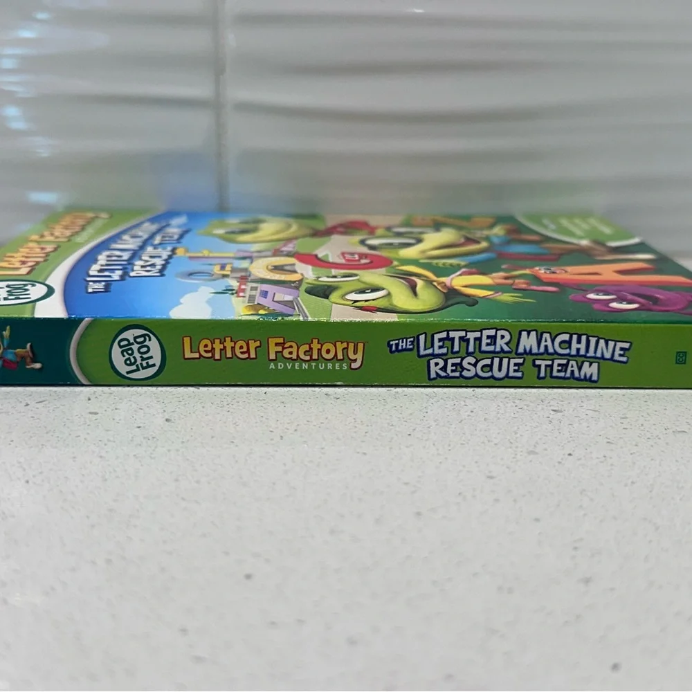 Leap Frog Letter Factory Adventures: The Letter Machine Rescue Team (DVD, 2014)